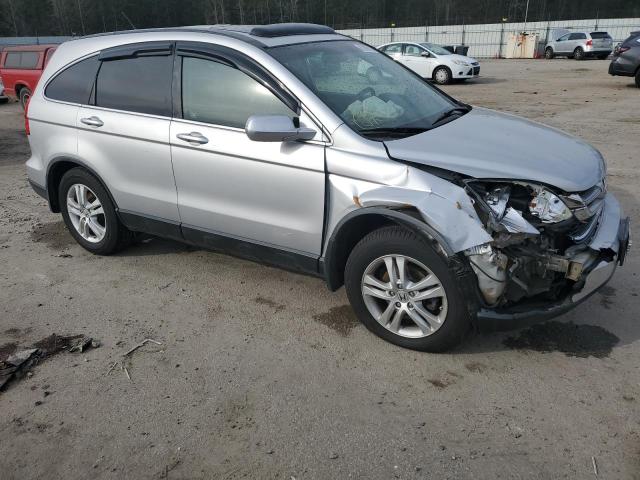 5J6RE4H76BL081342 - 2011 HONDA CR-V EXL GRAY photo 4