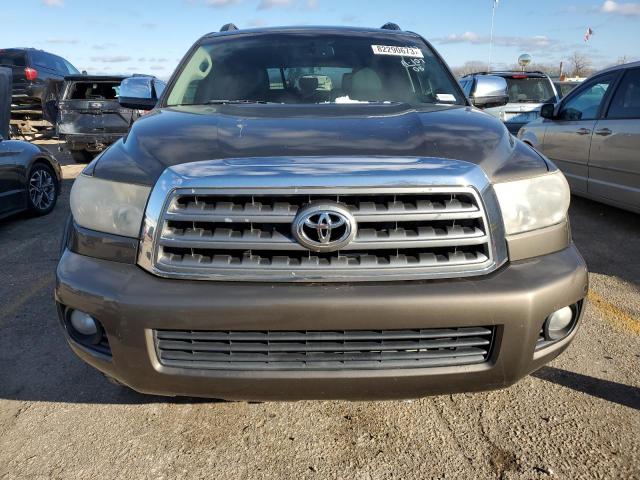 5TDZY68A88S012387 - 2008 TOYOTA SEQUOIA LIMITED BROWN photo 5