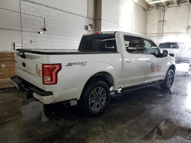 1FTEW1EP8GKD31391 - 2016 FORD F150 SUPERCREW WHITE photo 3