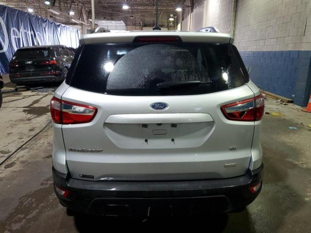 MAJ3S2GE6KC277313 - 2019 FORD ECOSPORT SE SILVER photo 6