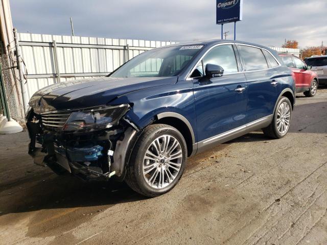 2LMPJ8LR6JBL14725 - 2018 LINCOLN MKX RESERVE Կապույտ լուսանկար 1