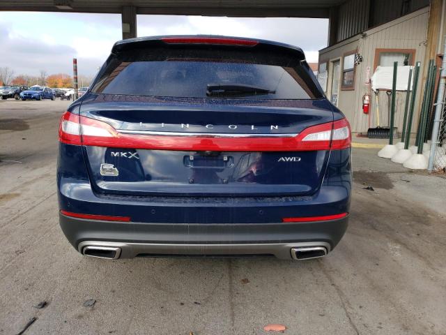 2LMPJ8LR6JBL14725 - 2018 LINCOLN MKX RESERVE Կապույտ լուսանկար 6
