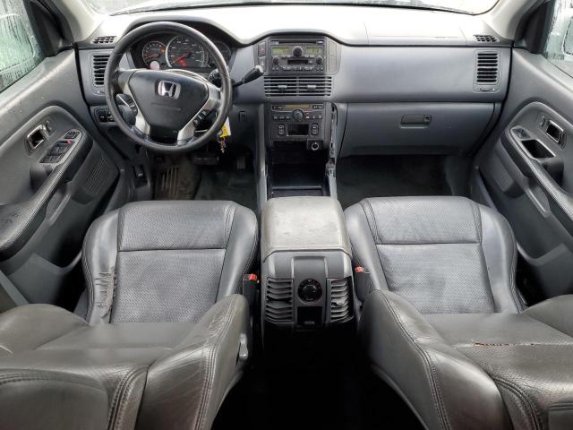 2HKYF18574H517067 - 2004 HONDA PILOT EXL SILVER photo 8