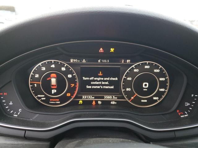 WA18NAF41JA058290 - 2018 AUDI A4 ALLROAD PREMIUM PLUS SILVER photo 9