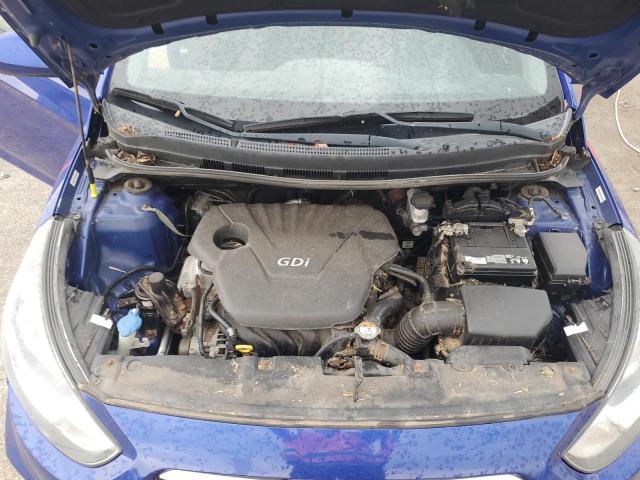 KMHCT5AE9DU063782 - 2013 HYUNDAI ACCENT GLS შავი ფოტო 11