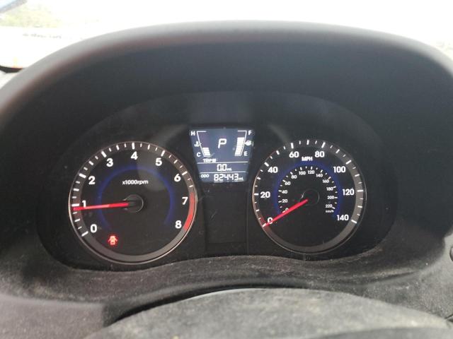 KMHCT5AE9DU063782 - 2013 HYUNDAI ACCENT GLS შავი ფოტო 9