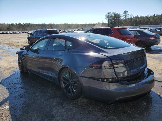 5YJSA1E53NF490300 - 2022 TESLA MODEL S Boz foto 2