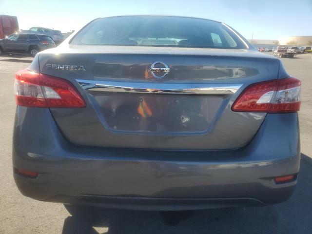 3N1AB7AP0FY380994 - 2015 NISSAN SENTRA S 灰色 照片 6