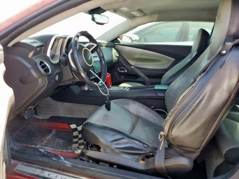 2G1FK1EJ6A9198241 - 2010 CHEVROLET CAMARO SS 勃艮第红 照片 7