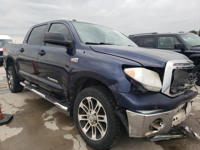 5TFEY5F10CX124003 - 2012 TOYOTA TUNDRA CREWMAX SR5 BLUE photo 4