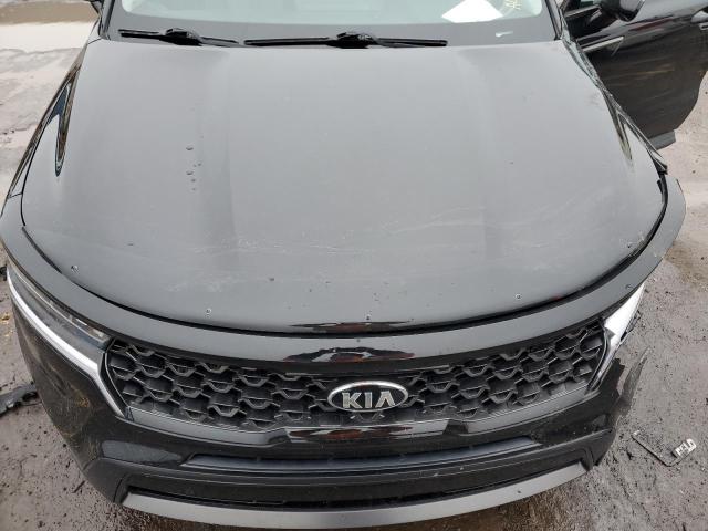 5XYRLDLC0MG049419 - 2021 KIA SORENTO S BLACK photo 11