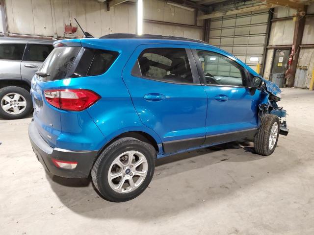 MAJ3P1TEXJC178767 - 2018 FORD ECOSPORT SE ლურჯი ფოტო 3