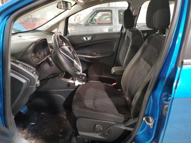 MAJ3P1TEXJC178767 - 2018 FORD ECOSPORT SE ლურჯი ფოტო 7
