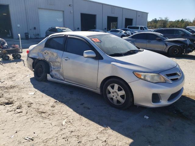 2T1BU4EE8BC643584 - 2011 TOYOTA COROLLA BASE SILVER photo 4