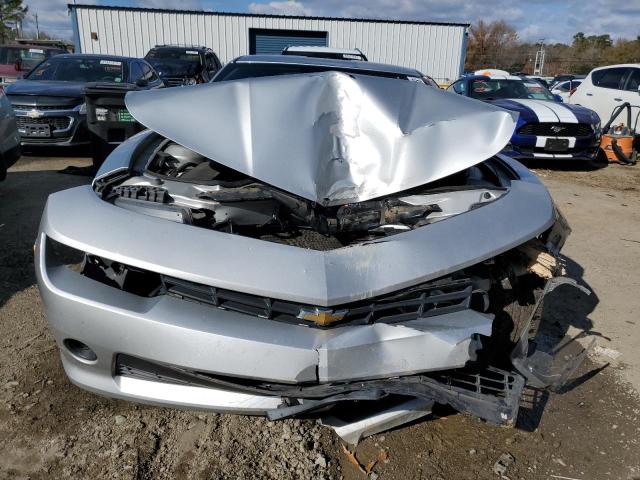 2G1FF1E36F9222292 - 2015 CHEVROLET CAMARO LT SILVER photo 5