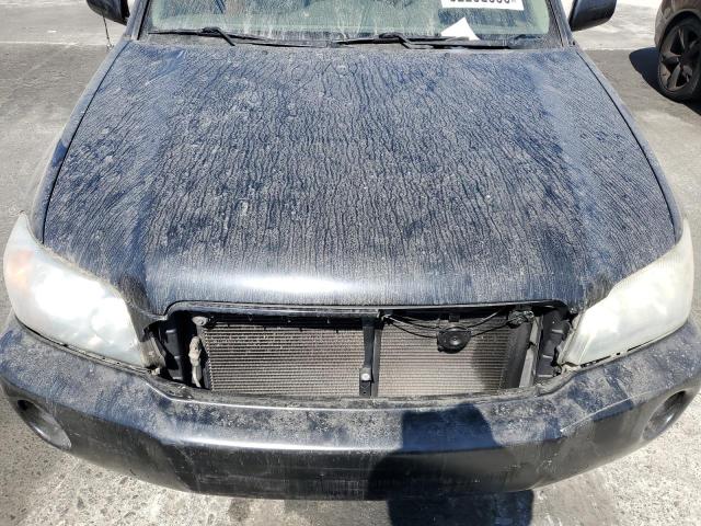 JTEGD21A570165280 - 2007 TOYOTA HIGHLANDER BLACK photo 11