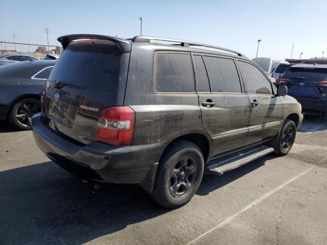 JTEGD21A570165280 - 2007 TOYOTA HIGHLANDER BLACK photo 3