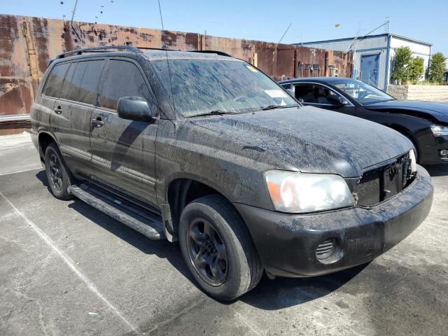 JTEGD21A570165280 - 2007 TOYOTA HIGHLANDER BLACK photo 4