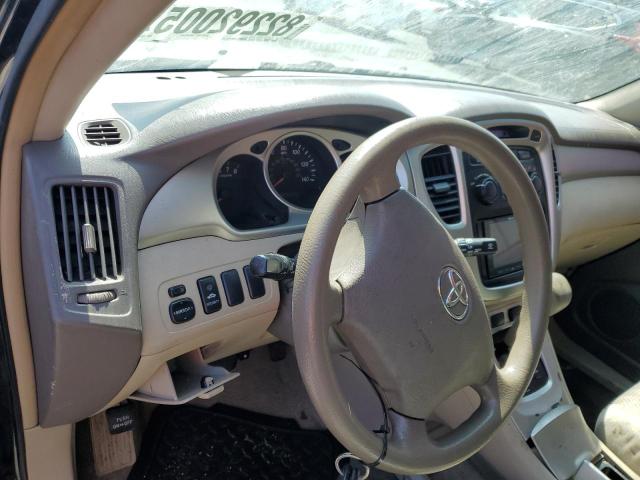 JTEGD21A570165280 - 2007 TOYOTA HIGHLANDER BLACK photo 9