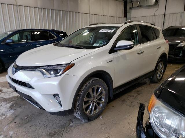 JTMDJREV4HD083928 - 2017 TOYOTA RAV4 HV LIMITED WHITE photo 1