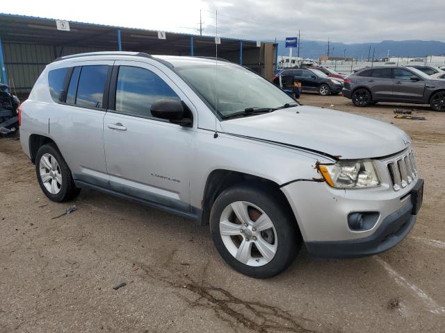 1J4NT1FB7BD150561 - 2011 JEEP COMPASS SPORT ვერცხლისფერი ფოტო 4