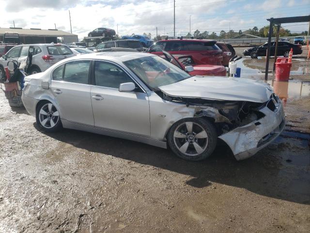 WBANA73565CR57643 - 2005 BMW 530 I SILVER photo 4