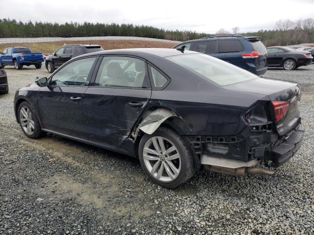 1VWLA7A3XKC007757 - 2019 VOLKSWAGEN PASSAT WOLFSBURG BLACK photo 2