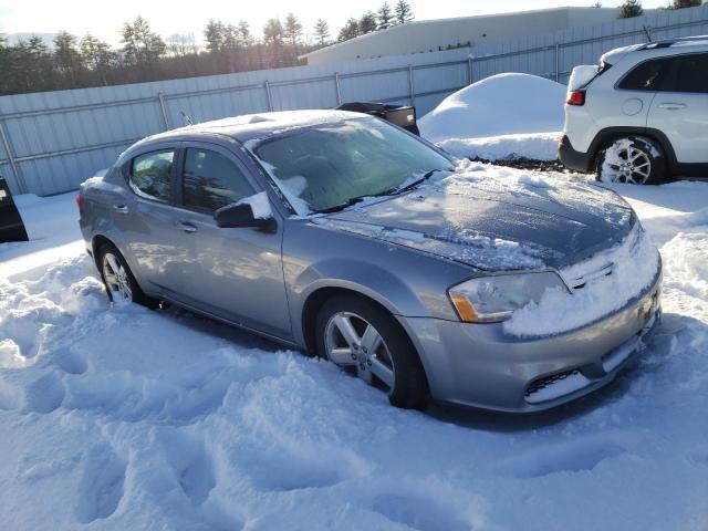 1C3CDZABXDN563298 - 2013 DODGE AVENGER SE GRAY photo 4