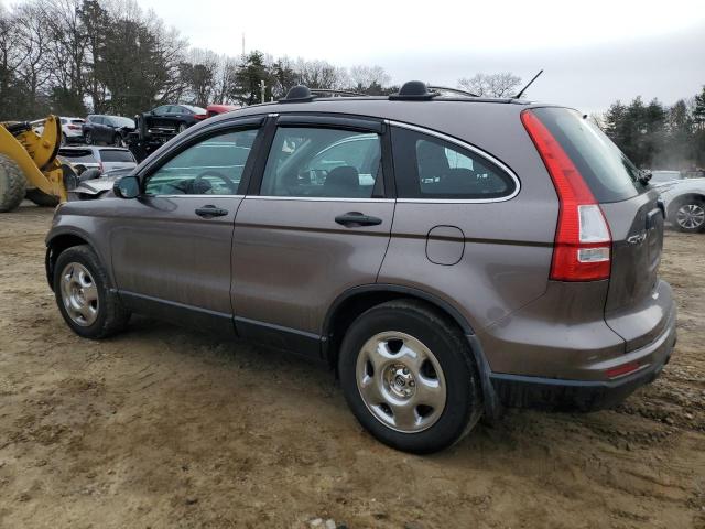 5J6RE4H30AL093675 - 2010 HONDA CR-V LX GRAY photo 2