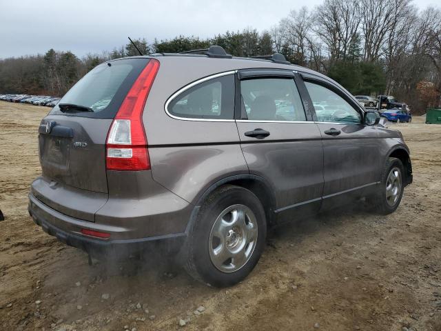 5J6RE4H30AL093675 - 2010 HONDA CR-V LX GRAY photo 3