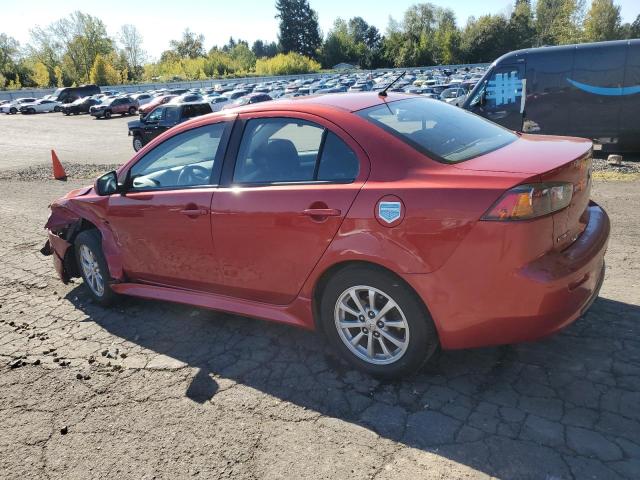 JA32U2FU7BU034885 - 2011 MITSUBISHI LANCER ES/ES SPORT წითელი ფოტო 2