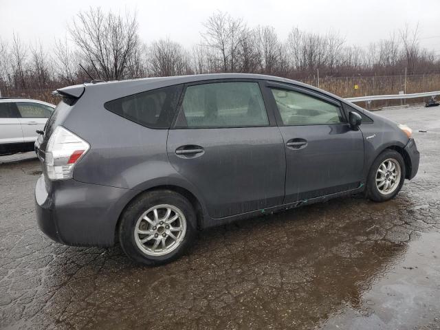 JTDZN3EUXC3185702 - 2012 TOYOTA PRIUS V GRAY photo 3