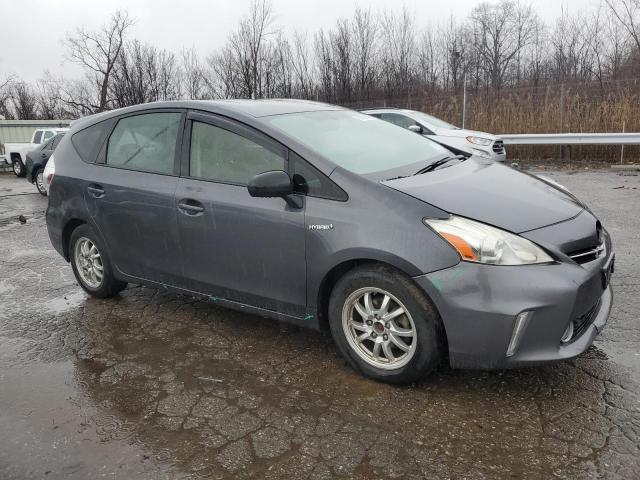 JTDZN3EUXC3185702 - 2012 TOYOTA PRIUS V GRAY photo 4