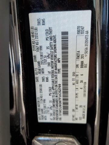 1FMCU9G97FUC52769 - 2015 FORD ESCAPE SE შავი ფოტო 13