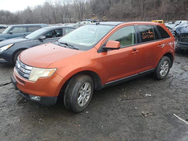 2FMDK49C87BA76649 - 2007 FORD EDGE SEL PLUS ORANGE photo 1