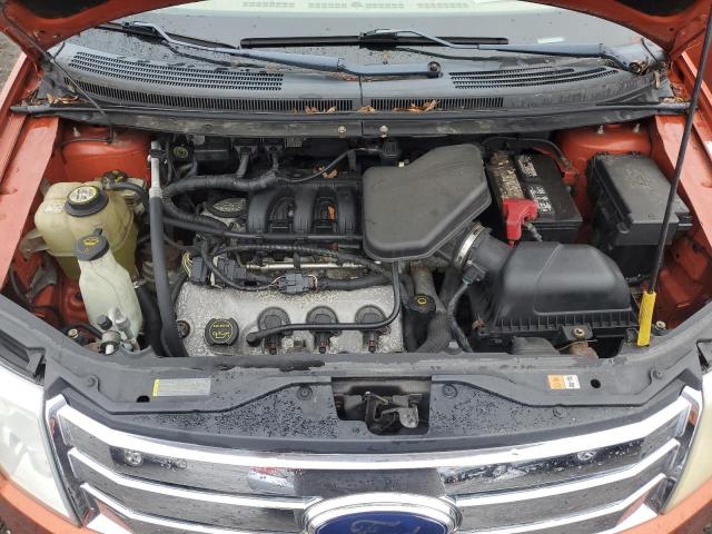 2FMDK49C87BA76649 - 2007 FORD EDGE SEL PLUS ORANGE photo 12