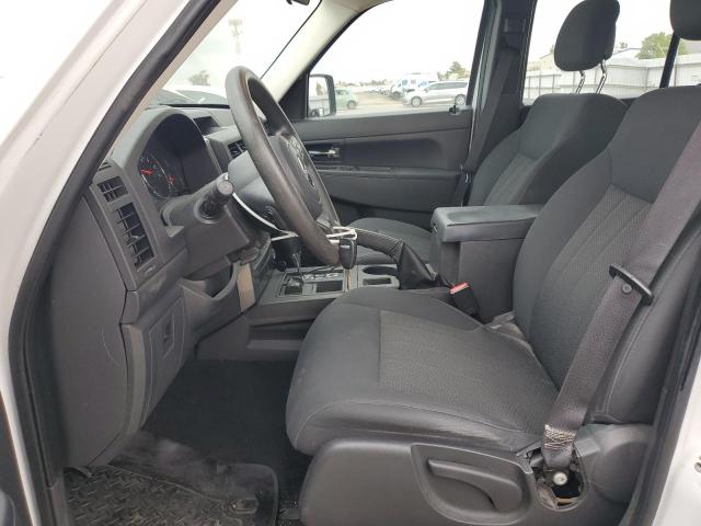 1J4PN2GK5BW588295 - 2011 JEEP LIBERTY SPORT Weiß Foto 7