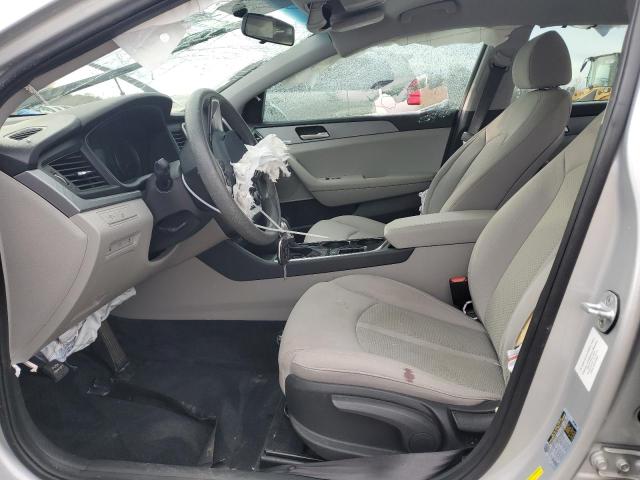 5NPE24AF3KH805006 - 2019 HYUNDAI SONATA SE SILVER photo 7