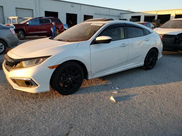 19XFC1F72KE005061 - 2019 HONDA CIVIC EXL თეთრი ფოტო 1