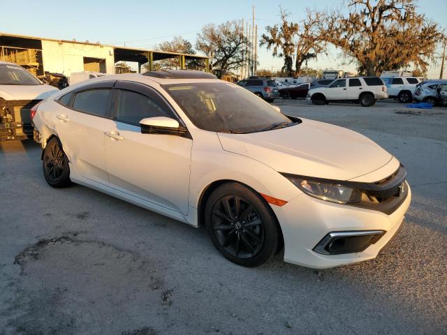 19XFC1F72KE005061 - 2019 HONDA CIVIC EXL თეთრი ფოტო 4