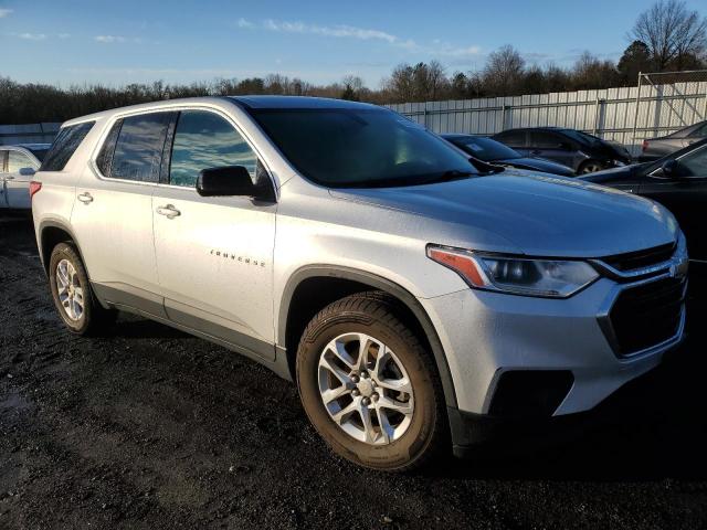 1GNERFKW5JJ105569 - 2018 CHEVROLET TRAVERSE LS GRAY photo 4