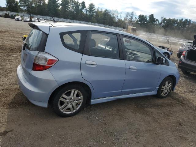 JHMGE88439S070002 - 2009 HONDA FIT SPORT BLUE photo 3