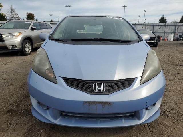 JHMGE88439S070002 - 2009 HONDA FIT SPORT BLUE photo 5