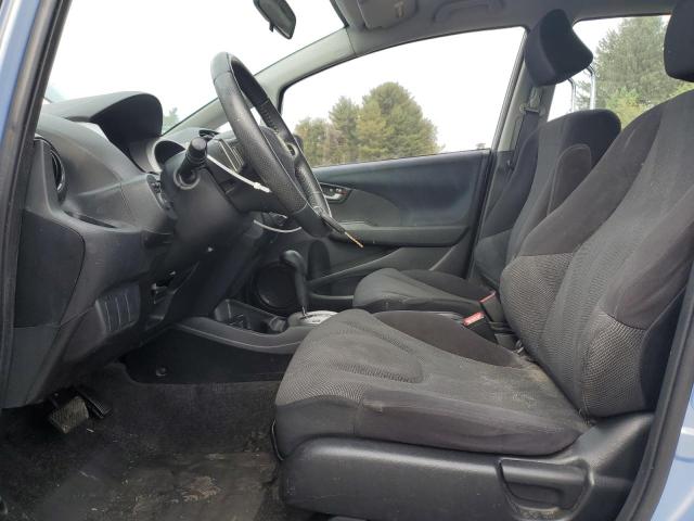 JHMGE88439S070002 - 2009 HONDA FIT SPORT BLUE photo 7