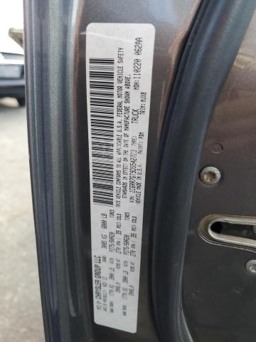 1C6RR7GT9DS542723 - 2013 RAM 1500 SLT ნაცრისფერი ფოტო 12