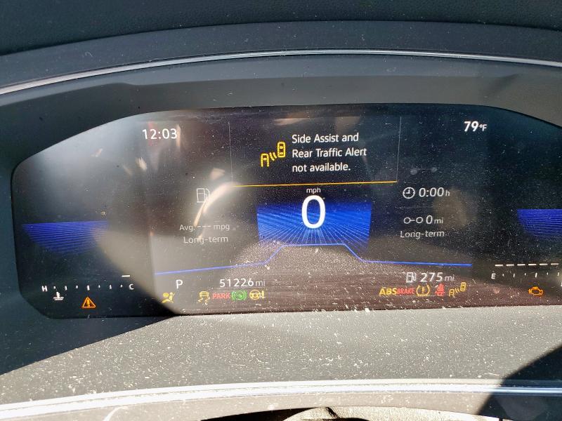 3VVNB7AX2PM096419 - 2023 VOLKSWAGEN TIGUAN SE Сріблястий фото 9