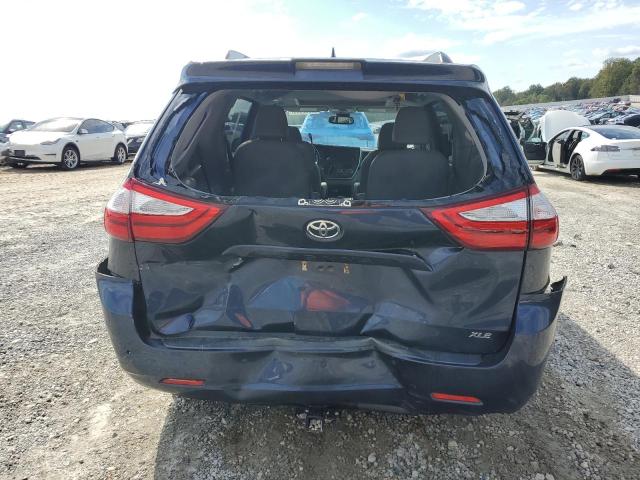 5TDYZ3DC9KS004627 - 2019 TOYOTA SIENNA XLE 蓝色 照片 6