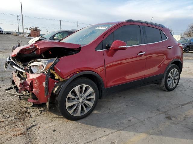 KL4CJASB4JB533290 - 2018 BUICK ENCORE PREFERRED RED photo 1