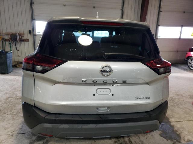 5N1AT3BB3MC748804 - 2021 NISSAN ROGUE SV SILVER photo 6