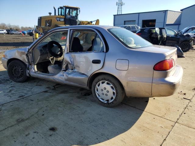 1NXBR12E2YZ322071 - 2000 TOYOTA COROLLA VE BEIGE photo 2